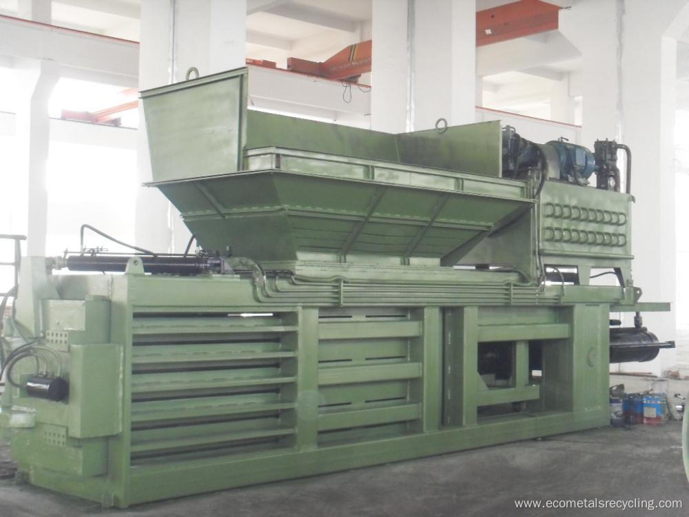 Hydraulic Waste Paper Cardboard Plastic Straw Compactor