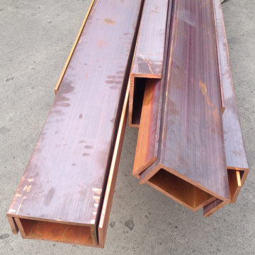 Customized copper profile T2, 99%Cu