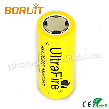 3.7v 6800mAh Rechargeable Li-ion 26650 Battery