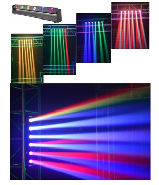 RGBW Cree led stage light dj disco party effect lights 6x10w
