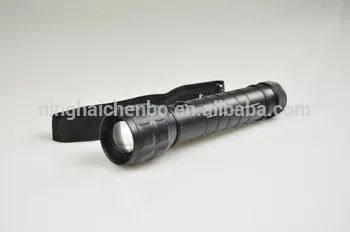 Battery Operated Flashlight Led Torch D Battery with Zoom Function