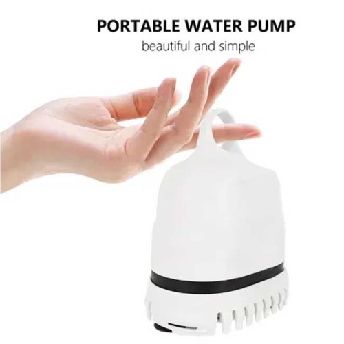 Bomba de água tranquila mini ajustável para hidroponia