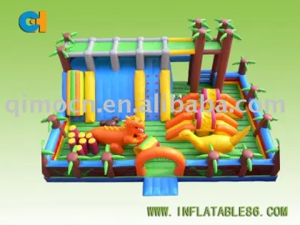 Hot Sale Inflatable Jurassic Park Castle