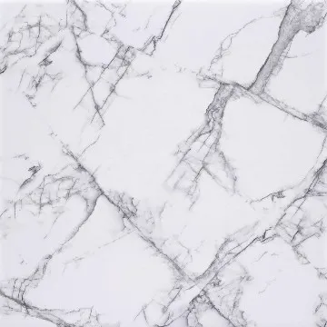 Black and White Crystal Porcelain Tile Flooring