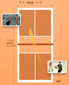 3.0mm Dense Custom Pattern Pickleball PVC Sports Flooring