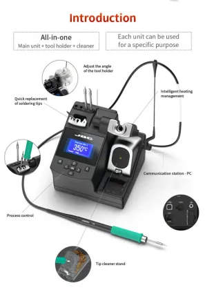 New JBC CD-2BHQF Soldering Station: A Precision Tool for Electronics Repair