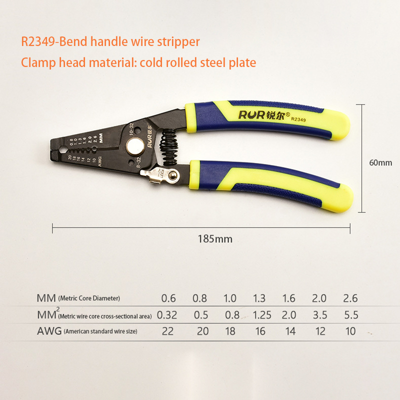 Multifunctional Manual Pliers Tools Professional Grade Wire Cutter Thin Leather Cable Strippers
