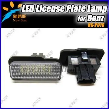 18SMD License Plate Lamp Epistar LED chips for Benz W203 5D, W211