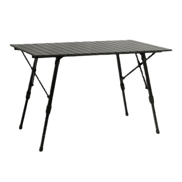 Hangrui Lightweight Aluminum Camping Table with Adjustable Height for Picnic and Outdoor Use