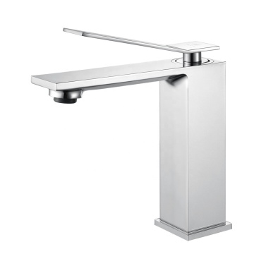 Square Single Handle Basin Faucet