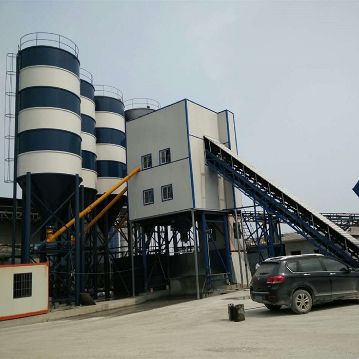 Precast Fully Automatic Mini 120m3h Concrete Batching Plant