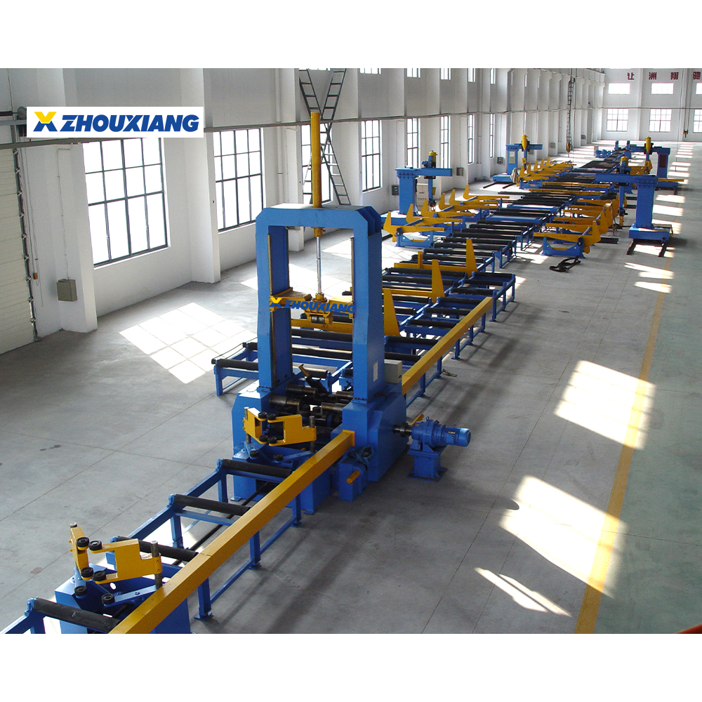 Auto H-Beam Production Line For Steel Structure