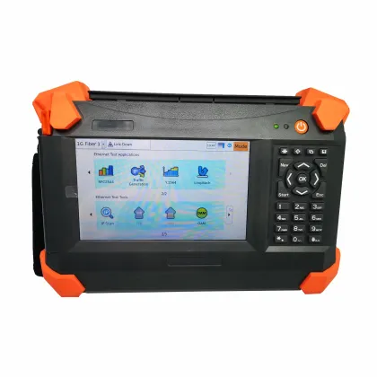 10/100/1000/10000M Ethernet LAN Cable Tester - CAT5E/CAT6 SFP Network Analyzer