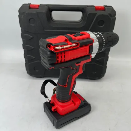 Impact Lithium Electric Drill: Rechargeable Power Tools Drill Kit - Cordless Drill Power Tool Set