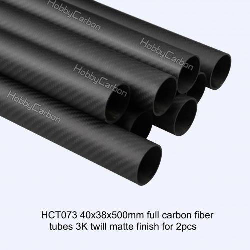 Large diameter carbon fiber tubes