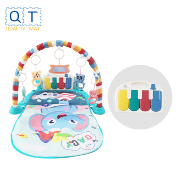 tapis de jeu pour clavier pour enfants avec jouet ours mignon