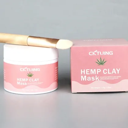 jell mask hemp mud clay mask