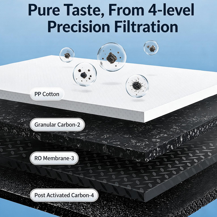 4Wall‑Mounted RO Reverse Osmosis Water Filter Machine