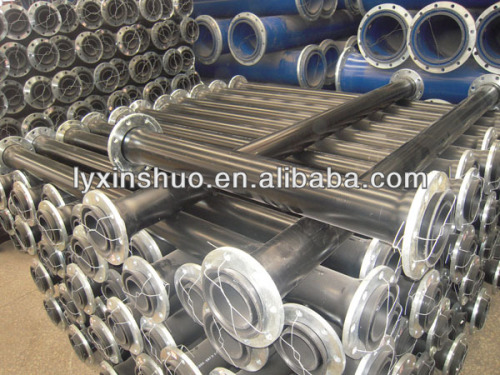 XinShuo brand flange connecting PVC mining pipe
