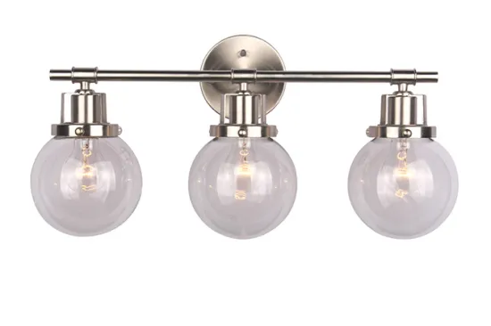 Aesthetic Glass Globe Decorative Living Room Vanity Light