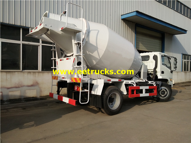 Small Concrete Mixer Trucks