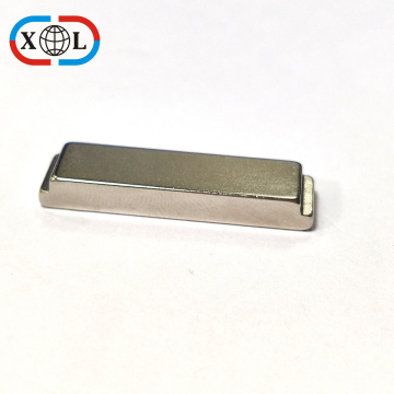 Rectangular Neodymium Magnet with Two Chamfered Edge