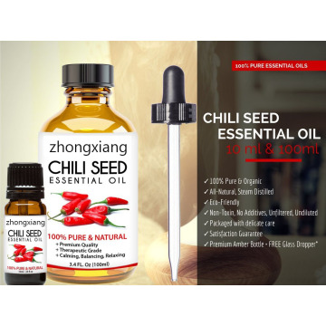 Chinese Chili Seed Essential Oil OEM Food Grade