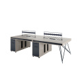 hot sale new design 3 person workstation