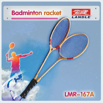 bamboo badminton racket promotion wood badminton racket