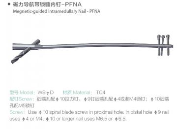 PFNA proximal femoral nail antirotation intramedullary nail
