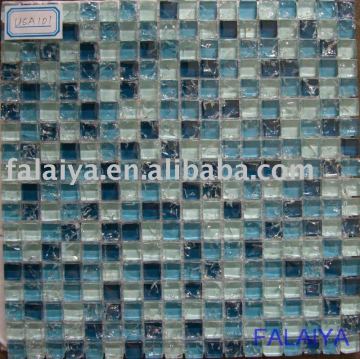 Icecracke Crystal Glass Mosaic Tile USA101-1