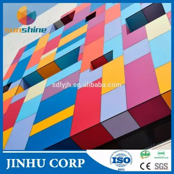 silver brushed aluminum composite panel/wall panel