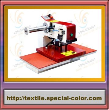 Air operated double location heat press machine