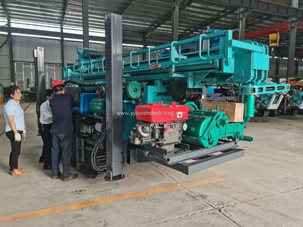 450m Full Hydraulic Crawler Water Well Drill Rig