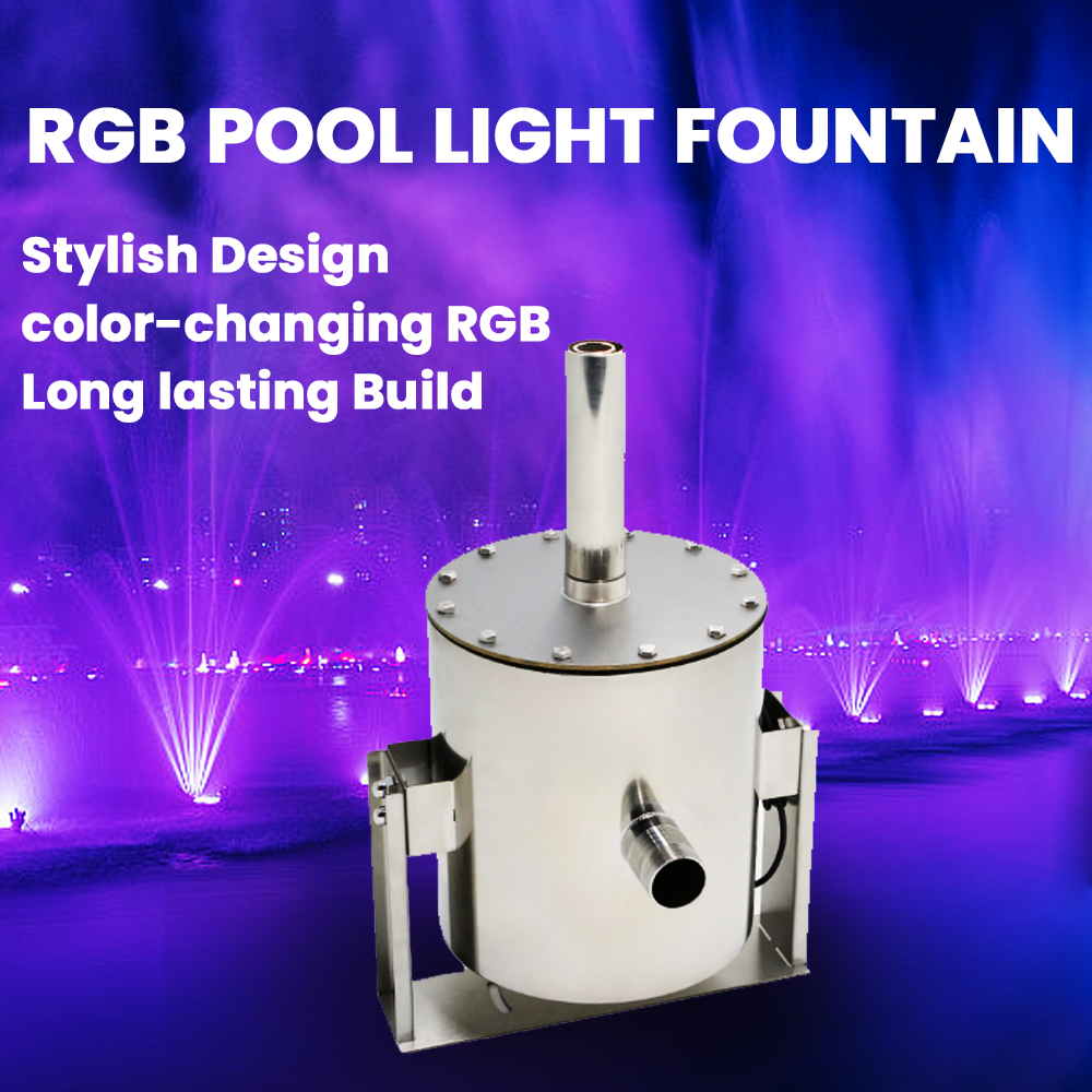 Fonte laminar externa com luzes LED