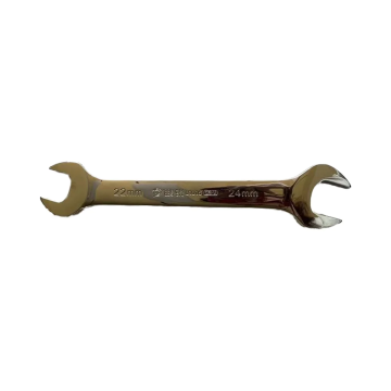 Metric Chromium Plated Double-Headed Wrench Set with Torque Wrench and Allen Keys