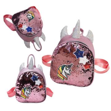 UNICORN3 SEQUIN BACKPACK -0