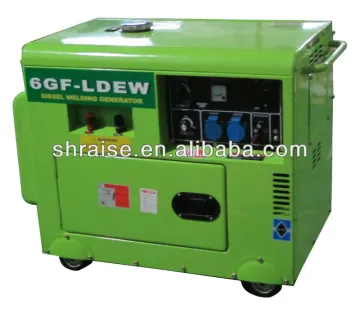 5KW 230A silent portable Diesel Welder Generator