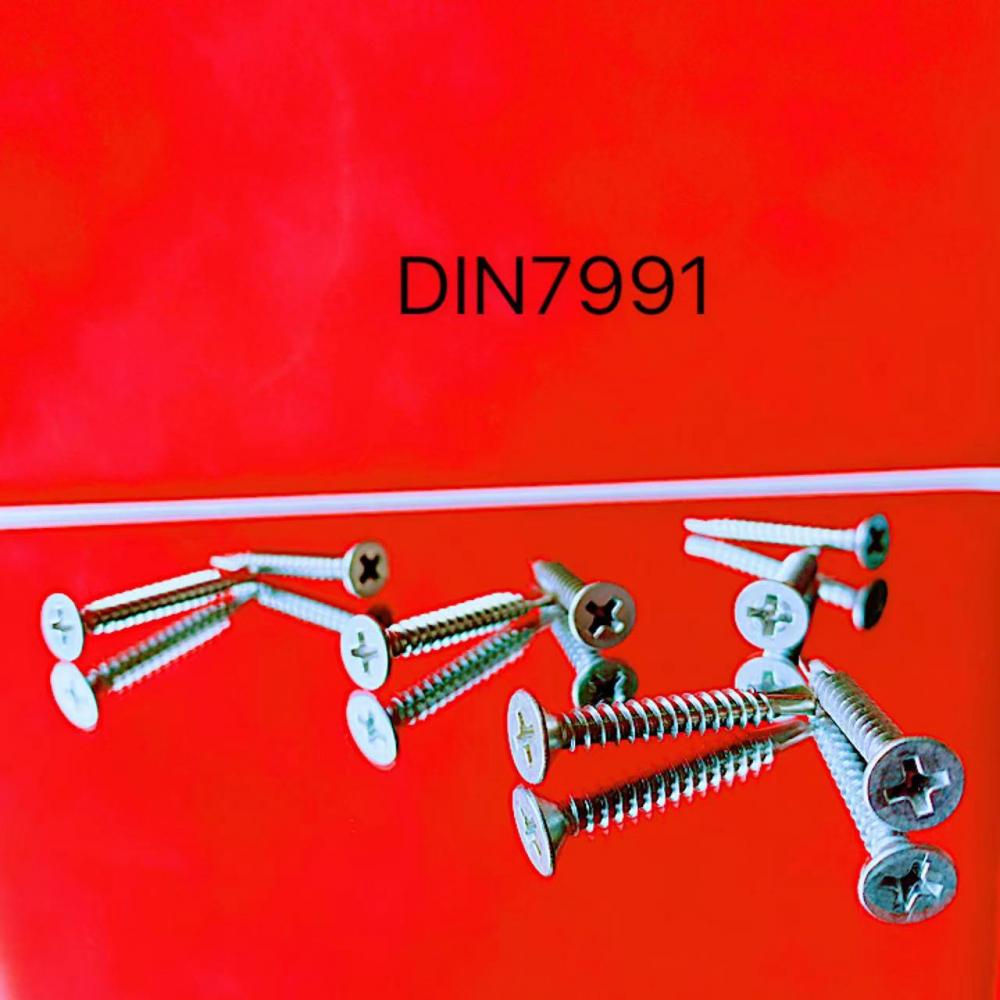 DIN7991 কাউন্টারসঙ্ক হেড স্ক্রু