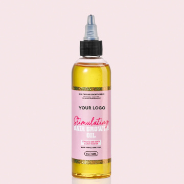 Private Label 100% Natural 120ml Rosemary Jumbo Stimulating Hair Growth Oil for Hair Care, Scalp Care Loss Treatment