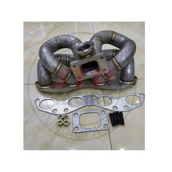 Top Mount Turbo Manifold for Nissan SR20DET/SR20VET 240SX S13 S14 S15 - T3 3.0mm Thick SS321