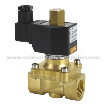 2way Brass Vacuum / Weak Acid Water Electromagnetic Air Valve 