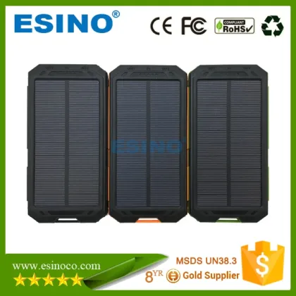 Move Power Solar Charger ROHS Power Bank Charger Solar Power Battery Charger