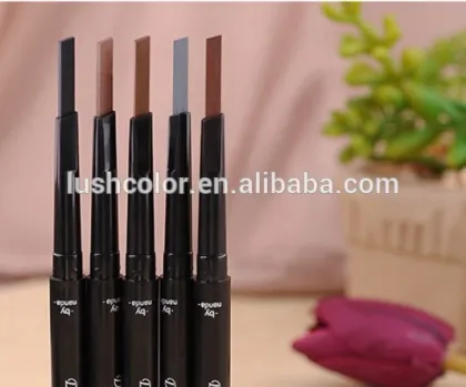 Hot sale permanent Makeup cosmetics free cut eyebrow pencil 5 colors