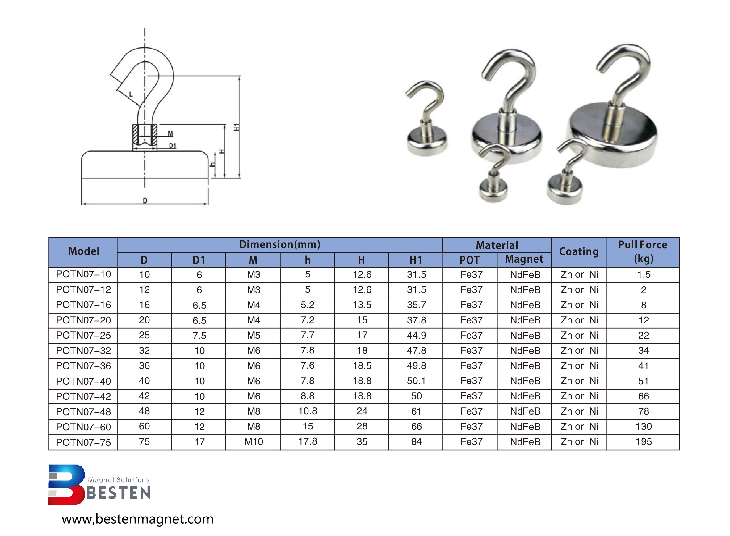 magnet hook -2