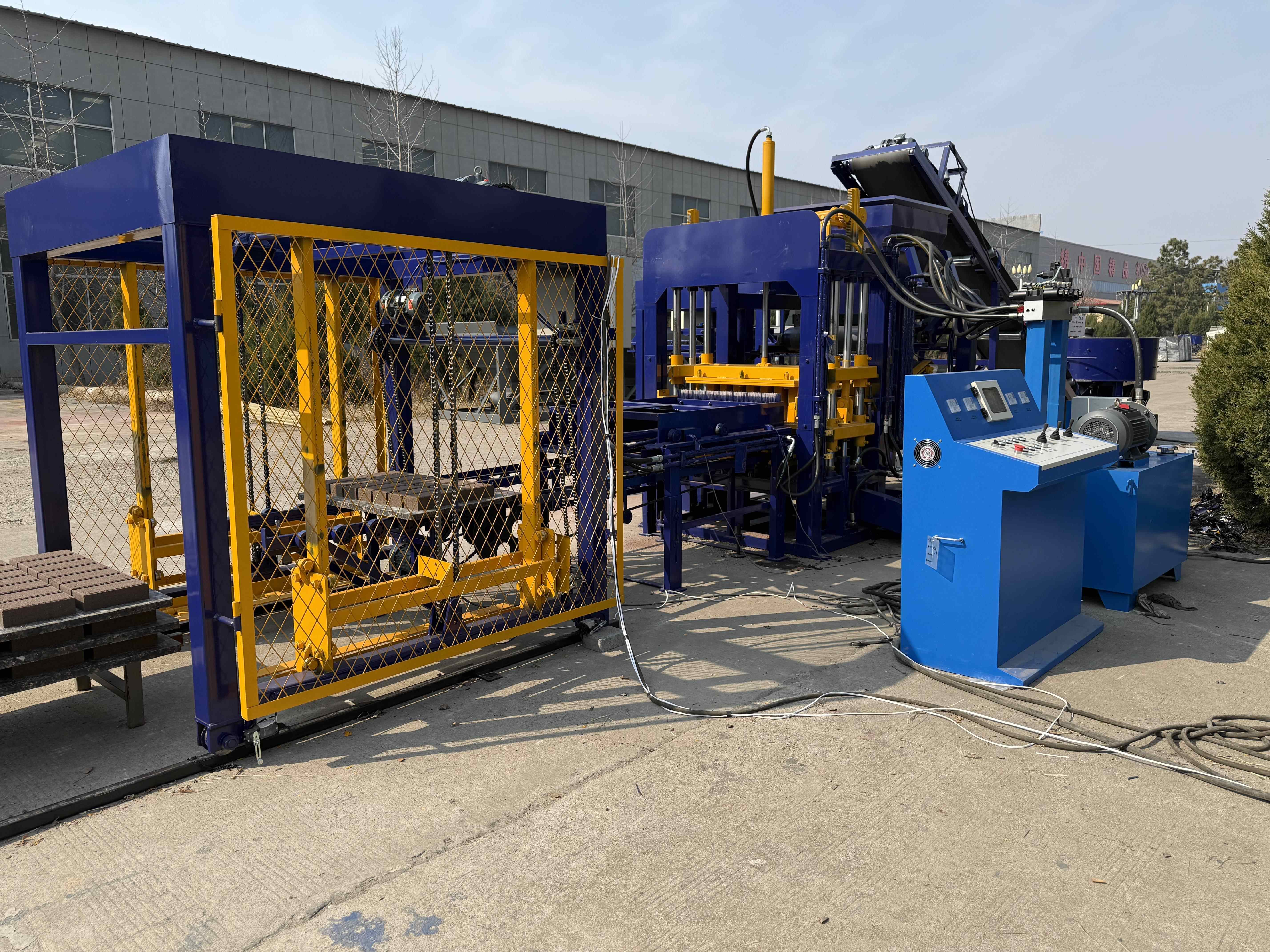 Эффективное гидравлическое оборудование для производства кирпича