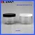 CUSTOMIZED COLORS PET PLASTIC JARS 200ml 300ml 400ml 500ml, COSMETIC JAR TRANSPARENT, PET JAR 500ml
