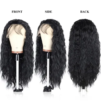 Wholesale Natural Hair Lace Front Wig Synthetic Hair Wig
