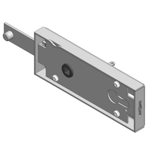 Up and over garage door Lock case