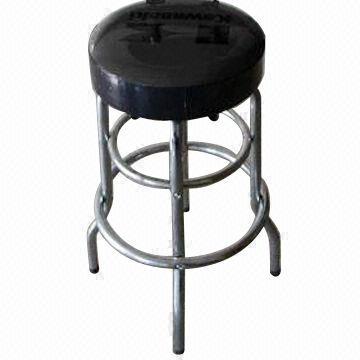 Bar Stool, Made of Chrome Steel Tube